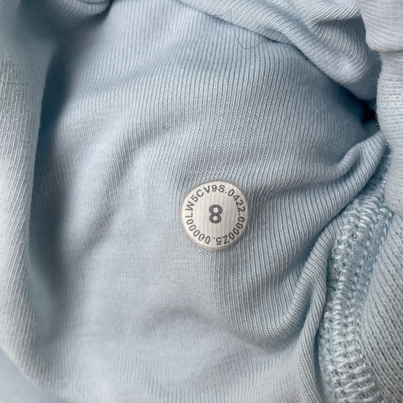 Lululemon Pants Womens 8 Blue Scuba High Rise Jogger 7/8 Length Sweatpants - Picture 3 of 10